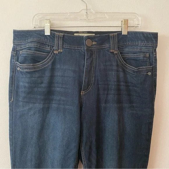 Democracy “Ab”Solution Dark Wash High Rise Skinny Ankle Jeans - Picture 3 of 14